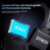 SYNCO XTalk XPro Wireless Intercom Headset with Antenna Enhanced Signal Reception 2.4GHz Full Duplex Random Master Device Design for Team Communication Headset (Xpro1 One User) view 4