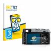 brotect Glass Screen Protector Film Compatible with Fujifilm FinePix X100 (3 Pack) - Glass-Foil 9H Protection [Scratch Resistant, High Clarity] view 1
