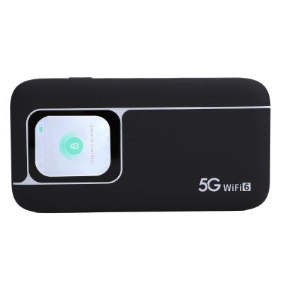 5G Network Mobile Hotspot, 3G 4G 5G Network 6 Mobile Hotspot Router with SIM Card Slot, Up to 16 Connected Devices, 5G Cellular Network Mobile Router for Travel, 7100mAh