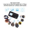 5G Network Mobile Hotspot, 3G 4G 5G Network 6 Mobile Hotspot Router with SIM Card Slot, Up to 16 Connected Devices, 5G Cellular Network Mobile Router for Travel, 7100mAh view 4
