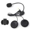 Motorcycle Helmet Headset, Accessories Headset Headphone Microphone For V4/V6 Motorcycle Helmet Intercom view 2