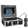 KJLYLPP Underwater Fish Finder, 9 Inch Portable Fishing Camera with 38 Adjustable IR & White LED Lights, 1200TVL, with Water Temperature/Depth Measurement (50M) view 1