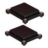 HYDTGZ 2 Floors Subwoofer Speaker Stands, Isolation Stands Speaker Isolation Floor Subwoofer Audio Isolation Platform with Foot Spikes for Standard Speaker,2 pcs,22 * 28cm view 1