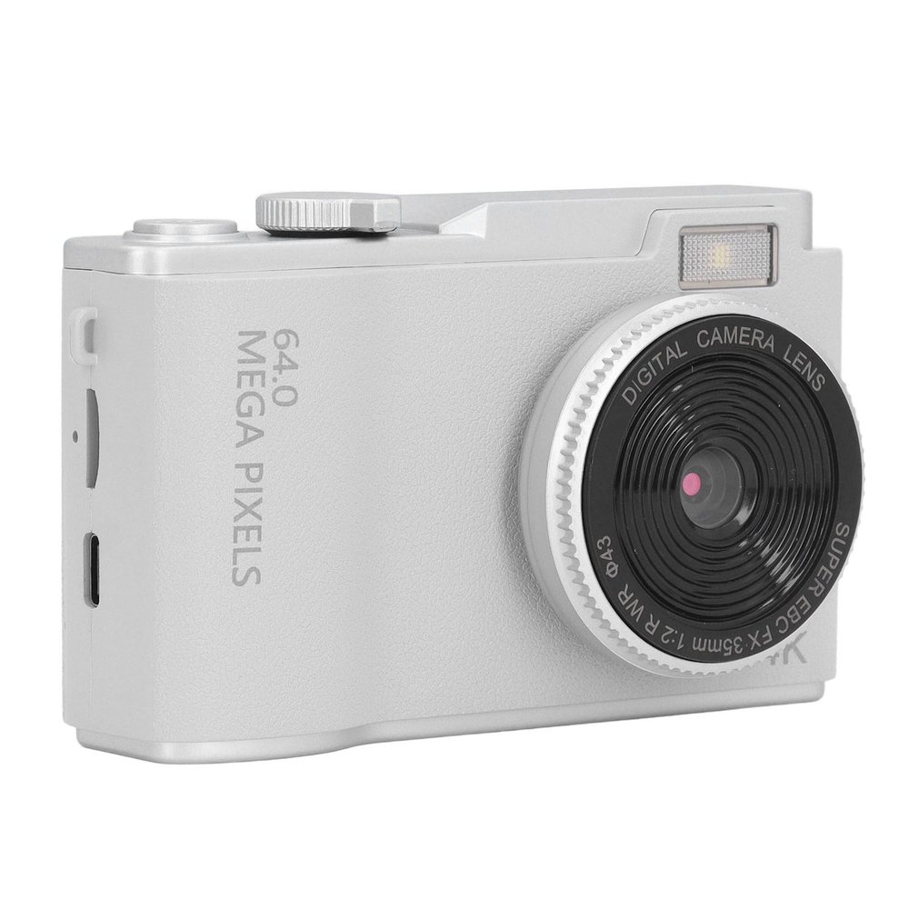1080P Digital Camera for Photography & Video, 48MP Vlogging Camera, 16x Digital Zoom, Autofocus, Fill Light, Anti Shake, 2.4 Inch Screen, Compact Travel Camera for Beginners