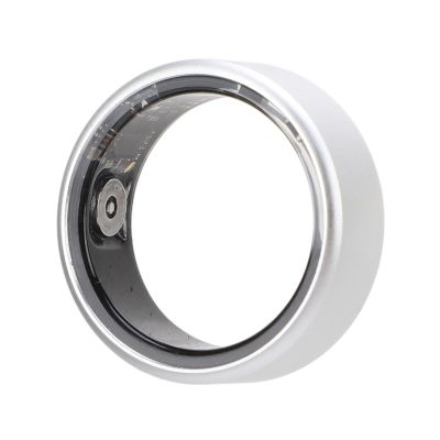 ASHATA Smart Ring Fitness Tracker, Smart Ring Health Tracker, Health Rings for Women and Men Multi Sports Modes Gesture Camera Control Wearable Ring with Charging Case (9#)