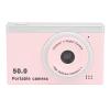 Digital Camera, HD 1080P Camera, 50MP Vlogging Camera with 8X Zoom, Front Rear Dual Cameras, 2.4 Inch Screen Compact Camera for Boys Girls Kids Teens (Pink) view 1