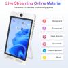 Tabletop Live Streaming Machine Aluminum Alloy Tabletop Live Broadcast Screen Teleprompter Video Recording Tabletop Live Streaming Machine 10.1 Inch 16G 256G 6000mAh (US Plug) view 3