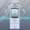 MP3 Player MP4 Player, Portable MP3 Music Player, 1.8 LCD Display, MP3 Player w Speaker Video FM Ebook Photo Viewer Recording, Lossless Sound MP3 MP4 Music Player (Blue Purpl) view 4