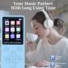 64GB MP3 Player MP4 Player, Portable MP3 Music Player with Bluetooth 5.0, 1.8 LCD Display, MP3 Player w Speaker Video Ebook Picture Recording, Lossless Sound MP3 MP4 Music view 3