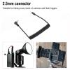 Flash Sync Cable, 2.5mm to Male PC Sync Cord with Screw Lock, 100cm Coiled Wire for Cameras, and Flash Triggers view 3