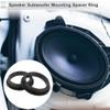 RATCHROLL Speaker Spacer Ring Tweeter Speaker Spacer Adapter for Skoda Waterproof Speaker Subwoofer Mounting Spacer Bracket Ring ABS 2 Pcs view 2