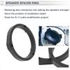 RATCHROLL Speaker Spacer Ring Tweeter Speaker Spacer Adapter for Toyota for Nissan Waterproof Speaker Subwoofer Mounting Spacer Bracket Ring ABS 2 Pcs view 3