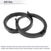 RATCHROLL Speaker Spacer Ring Tweeter Speaker Spacer Adapter for Toyota for Nissan Waterproof Speaker Subwoofer Mounting Spacer Bracket Ring ABS 2 Pcs view 4