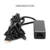 QANYEGN Micro USB to RJ45 Adapter, Ethernet LAN Network Adapter, Network Adapter with Power Supply Cable for TV Sticks view 3