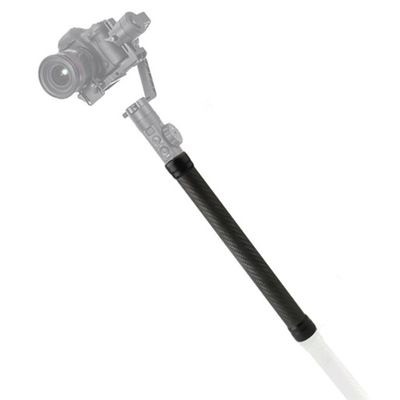 Aluminum Alloy Lightweight Extension Rod with 1/4 Inch Screw, for Feiyu Stabilizers, 4 Sections, Adjustable Length 21-73cm