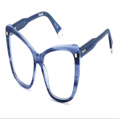 POLAROID PLD D542 AVS STRIPED BLUE 56/16/145 WOMAN Eyewear Frame