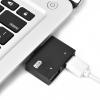 Concentrator, 2 Port Splitter Connector Small Sturdy Convenient for Laptop Travel Home Use (Black) view 2