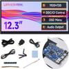 12.3inch Capacitive Touch Display, In-Cell Technology, 1920x720 High Resolution, Full Color, Supports Raspberry Pi OS/Ubuntu/Kali/Retropie, Supports Windows 11/10/8.1/8/7 (12.3inch 1920x720 LCD) view 1