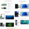12.3inch Capacitive Touch Display, In-Cell Technology, 1920x720 High Resolution, Full Color, Supports Raspberry Pi OS/Ubuntu/Kali/Retropie, Supports Windows 11/10/8.1/8/7 (12.3inch 1920x720 LCD) view 4