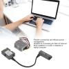 PoE Injector, 150W GigE PoE Injector Kit with to RJ45 Adapter and DC Step UP Converter 12V to 48V 6A Gigabit PoE Power Adapter Compatible with V2 Dish view 3