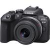 Canon EOS R10 Mirrorless Camera w/Canon RF-S 18-45mm f/4.5-6.3 is STM Lens + LED Video Light + Camera Case + Extra Battery + 64GB Memory + More (25pc Bundle) (Renewed) view 2