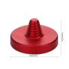 Easy to Install 0.40 Inch Tapered Thread Interface Shutter Release, Aluminum Alloy Shutter, 4 Pieces for Fuji view 4