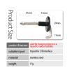 DBEIXIWEI Tripod Center Shaft, Stainless Steel Gravity Hook for 3/8 Interface Camera Tripod Accessories view 4