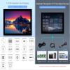 14inch 2K Capacitive Touch Display, 21601440, High Resolution Image Quality, 10-Point Touch, Full Color, Supports Raspberry Pi OS/Ubuntu/Kali, Supports Windows 11/10/8.1/8/7 (14inch 2160x1440 LCD) view 3