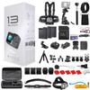 GoPro HERO13 (Hero 13) Black - with 50 Piece Accessory Kit and 2 Extra Batteries + 64GB Card - Waterproof Action Camera - 5.3K HDR, 27MP Photos, 1/1.9" Sensor, Live Streaming, Webcam, Stabilization view 1