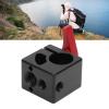 15mm Single Rod Clamp, Secure Connection Quick Release Aluminum Alloy for Camera Support System, Shoulder Rig, Tripod, DSLR Rail view 4