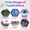 3PCS USB Camera Module OV9732, 100 Degree Without Deformity, 1MP 1280x720 Free Driver, Adjustable Focus Camera for Face and License Plate Recognition, Drone Aerial Photography, Supports Win7/8/10/MAC view 3