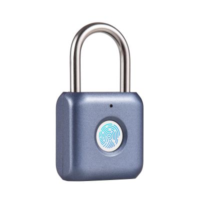 Fingerprint Padlock USB Rechargeable Electronic Lock for Doors, Cabinets, Bikes, Backpacks