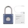Fingerprint Padlock USB Rechargeable Electronic Lock for Doors, Cabinets, Bikes, Backpacks view 4