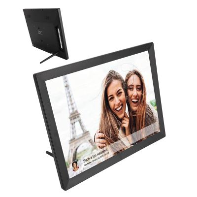Digital Picture Frame, Digital Photo Frame, Smart Frame with 32GB Internal Storage, 15 Inch HD Electronic Photo Frame for APP, Share Photos Remotely (US Plug)