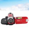 GOWENIC Video Camera Camcorder, Full HD 1080P Digital Vlogging Camera Recorder 16X Digital Zoom, 2.4 Inch Screen, Fill Light, Loop Video Recording Camcorder for Travel Growth Record (Red) view 3