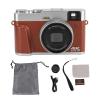 VBESTLIFE Digital Camera for Photography, 4K Vlogging Camera, 48MP 16X Digital Zoom Compact Retro Camera, Anti Shake, 2.8inch Screen, Beauty Function (Brown) view 2