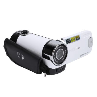 GOWENIC Video Camera Camcorder, Full HD 1080P Digital Vlogging Camera Recorder 16X Digital Zoom, 2.4 Inch Screen, Fill Light, Loop Video Recording Camcorder for Travel Growth Record