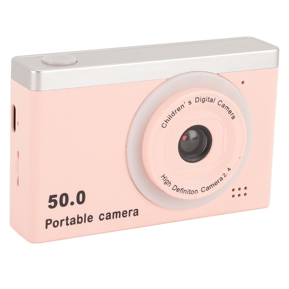 VBESTLIFE Digital Camera, HD 108P Vlogging Camera with Beauty, 40MP 8X Digital Zoom Digital Camera, Anti Shake Portable Compact Point Shoot Camera for Teens Adult Beginner (Pinkish)