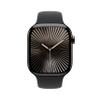 Apple Watch Series 10 [GPS + Cellular 46mm case] Smartwatch with Slate Titanium Case with Black Sport Band - M/L. Fitness Tracker, ECG App, Always-On Retina Display, Water Resistant view 3