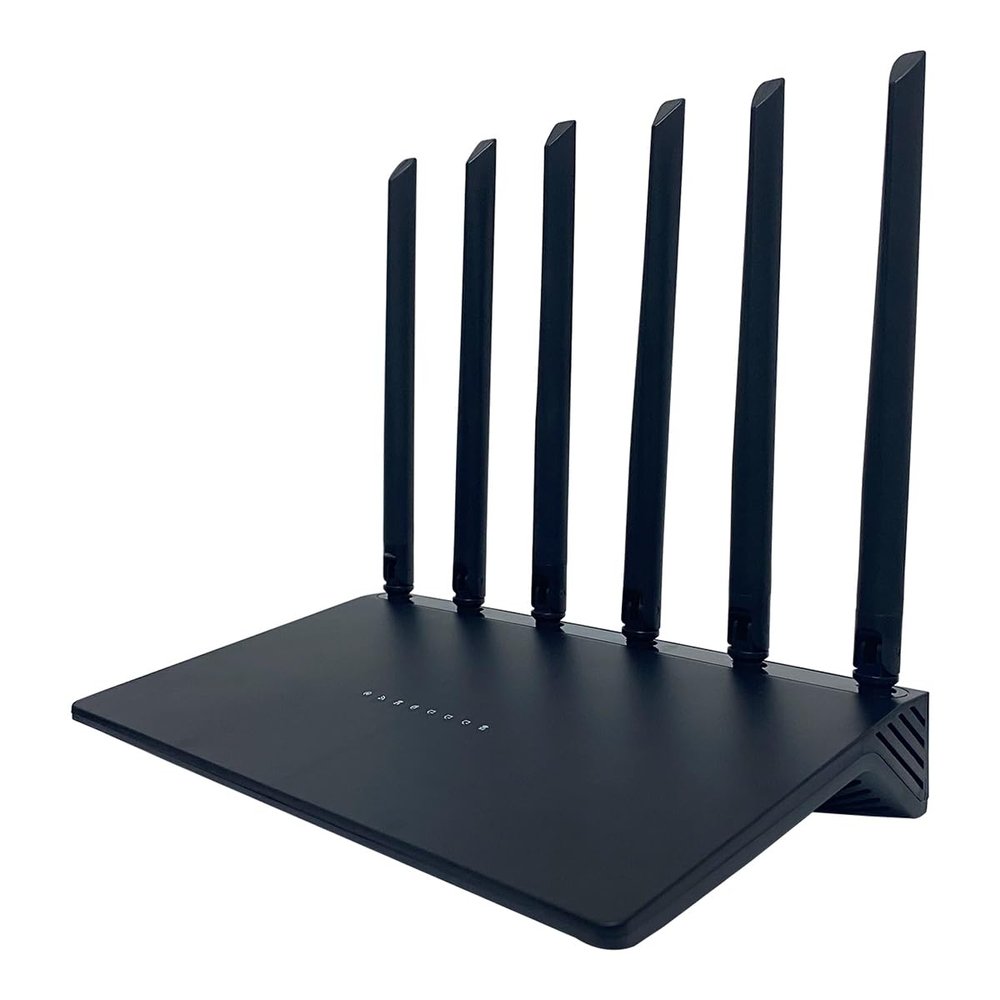 UNpkl ICHI AX3000 WiFi 6 Router, Dual-Band Gigabit Wireless Internet Router with EasyMesh, 6 High-Gain Antennas, Parental Controls, OFDMA/MU-MIMO, WPA3 Security, Long-Range Home WiFi Coverage