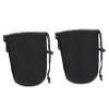 Angoily 2pcs Neoprene Lens Pouch Bag Shockproof Thermal Insulation Protector for Camera Lenses up to Compact and Lightweight Design for Professional and Hobbyist Photographers view 1