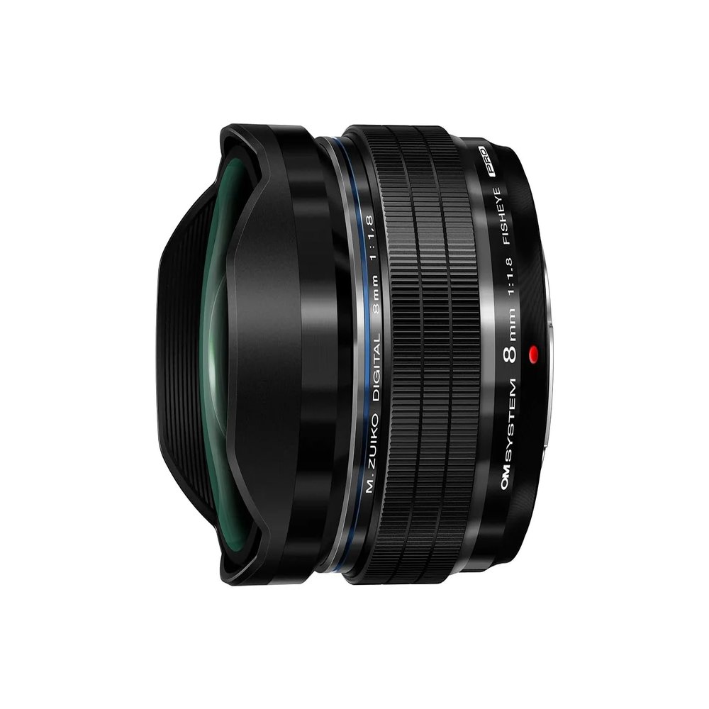 OM SYSTEM Olympus M.Zuiko Digital ED 8mm F1.8 FISHEYE PRO for Micro Four Thirds System Camera Fast and Furious Fisheye Weather Sealed Design Wide Angle