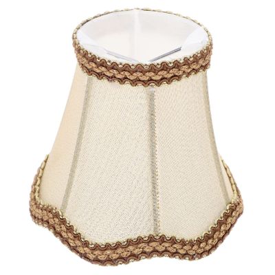 WOONEKY Pattern Lampshade Fringed Lamp Shade Light Accessory for Living Room Bedroom Office