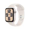 Apple Watch SE (2nd Gen) [GPS 44mm] Smartwatch with Starlight Aluminum Case with Starlight Sport Band M/L. Fitness and Sleep Trackers, Crash Detection, Heart Rate Monitor, Retina Display view 1