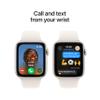 Apple Watch SE (2nd Gen) [GPS 44mm] Smartwatch with Starlight Aluminum Case with Starlight Sport Band M/L. Fitness and Sleep Trackers, Crash Detection, Heart Rate Monitor, Retina Display view 4