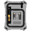 Performance Tool Vortex E00003 12V Digital Tire Inflator w/Auto Shut-Off, Lever-Locking Air Chuck, Long Power Cord, Three Nozzles, Gray view 3