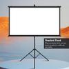 Anti Crease Projection Movie Screen Portable Easy to Install Lightweight Carry Screen with Stand view 4
