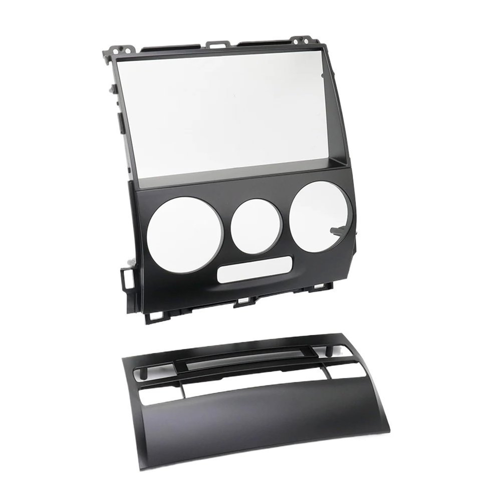 JNOEEDWN 9 Inch Car Frame Fascia Adapter Canbus Box Android Radio Dash Fitting Panel Kit Compatible with Toyota Prado 120 Land Cruiser Lexus GX470(Only Frame)