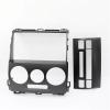 JNOEEDWN 9 Inch Car Frame Fascia Adapter Canbus Box Android Radio Dash Fitting Panel Kit Compatible with Toyota Prado 120 Land Cruiser Lexus GX470(Only Frame) view 2