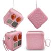 Hard Carrying Case and Silicone Skin Cover for YOTO Mini Screen-Free Bluetooth Audio Player, Compatible Accessories for Yoto Mini Make Your Own Card  Kids Screen-Free Bluetooth Audio Player (Pink) view 4